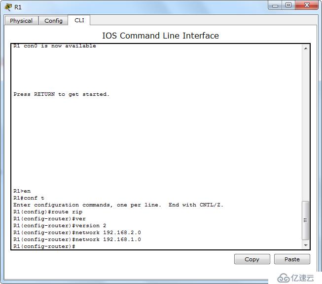 CISCO CCNA RIP