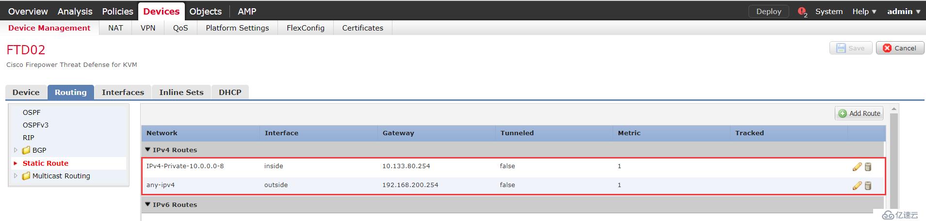 EVE-NG之Cisco FirePower 系统