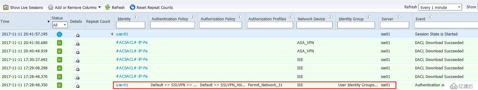 EVE-NG之ASA Anyconnect  桥接VMWare  ISE实验 