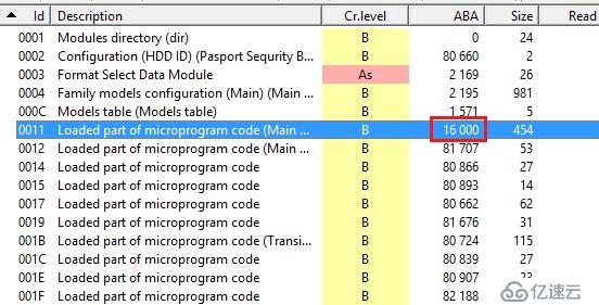 如何使用pc3000改变西数硬盘的模块位置