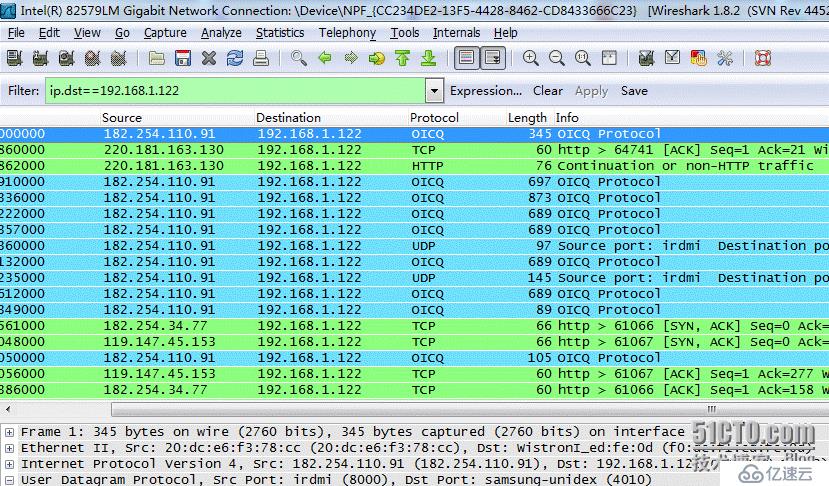 wireshark抓包工具常用筛选命令方法