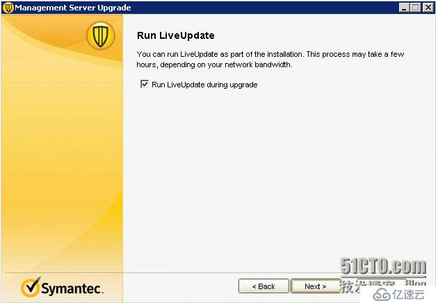 Symantec SBE 版本升级到 EE 企业版 (12.1 RU4 SBE to 12.1 RU6 MP3 EE)