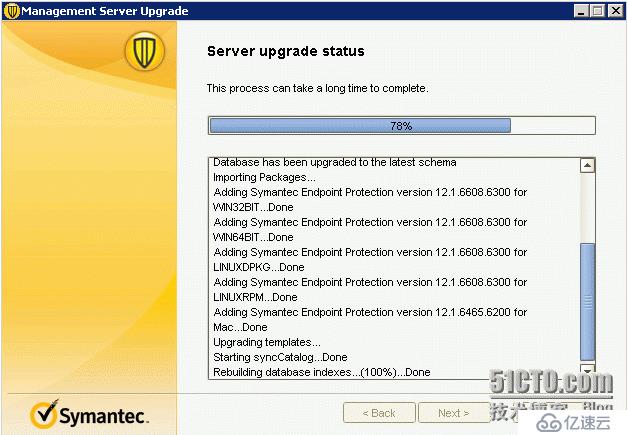 Symantec SBE 版本升级到 EE 企业版 (12.1 RU4 SBE to 12.1 RU6 MP3 EE)