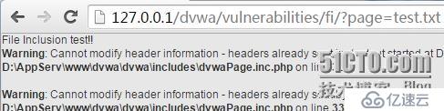 DVWA系列之15 文件包含漏洞利用
