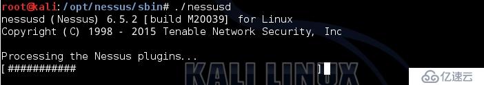 kali——nessus6.5.2安装方法（插件下载失败的解决方法）