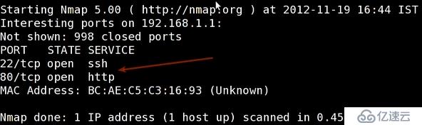 Top 30 Nmap command example 