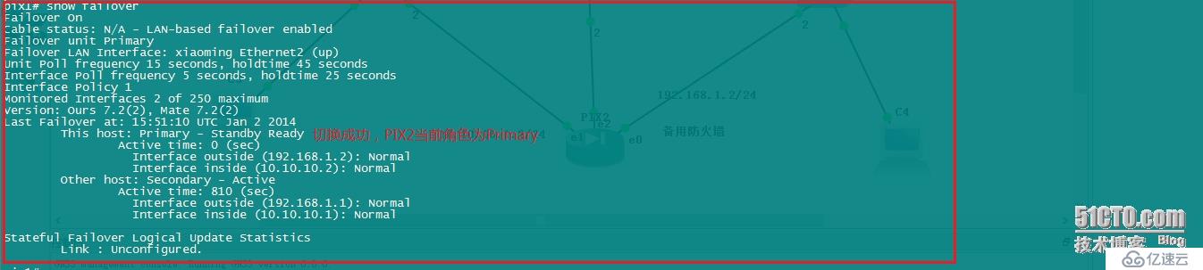 防火墻配置十大任務之八，基于LAN的故障切換的配置