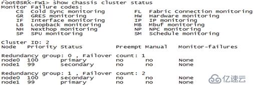 Juniper vSRX防火墙 HA配置