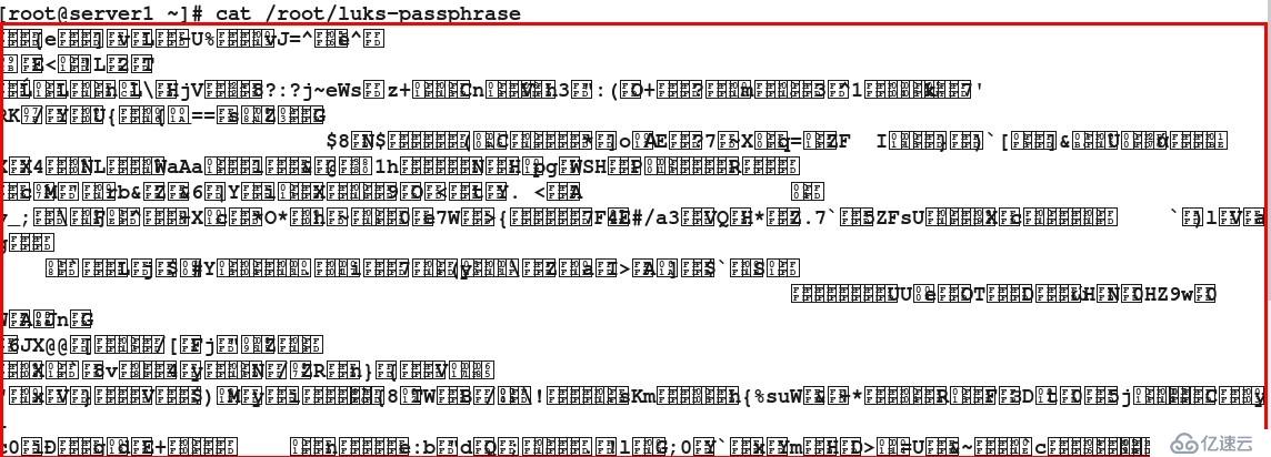 在RHEL6.4下加密一个新的文件系统