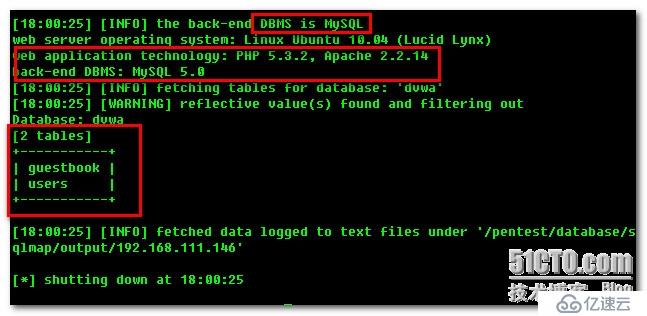 Backtrack5  SQL注入漏洞探测