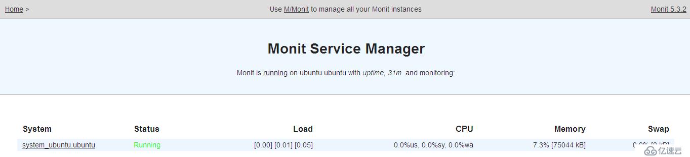 安装配置monit