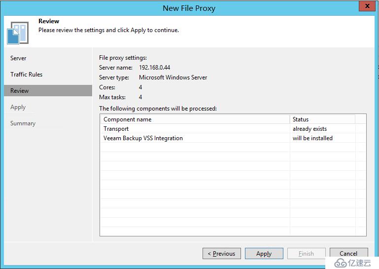 测试VEEAM 10版本中的新增NAS功能