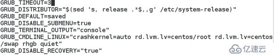 CentOS 7 （聚合链路，GRUB配置文件）