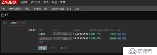 zabbix3.0的邮件报警详细配置+交换机流量监控报警