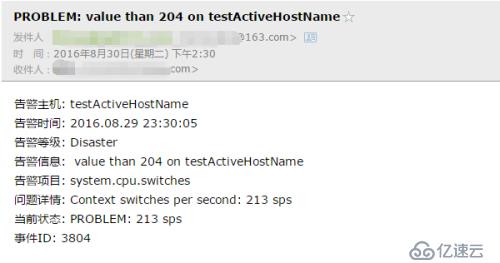 zabbix3.0的邮件报警详细配置+交换机流量监控报警