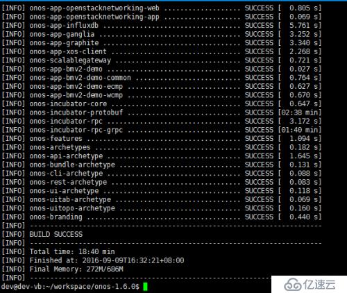 ONOS-1.6.0源码安装