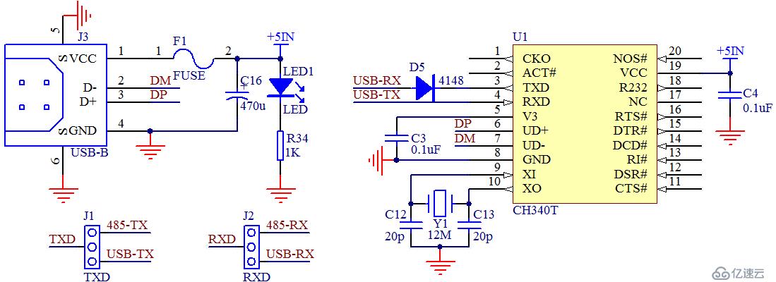 USB轉(zhuǎn)串口通訊