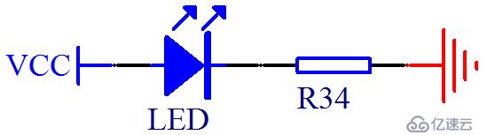 單片機(jī)上的發(fā)光二極管(LED燈)