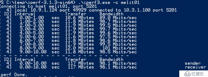 iPerf 测试网速的小教训