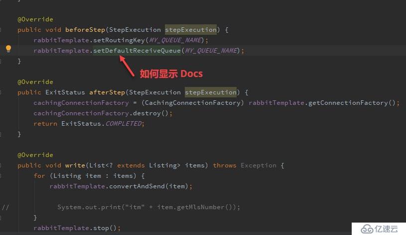 IntelliJ 如何显示代码的代码 docs