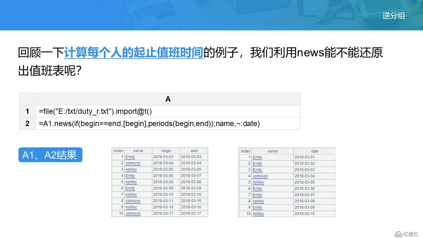 SPL 教案——分组