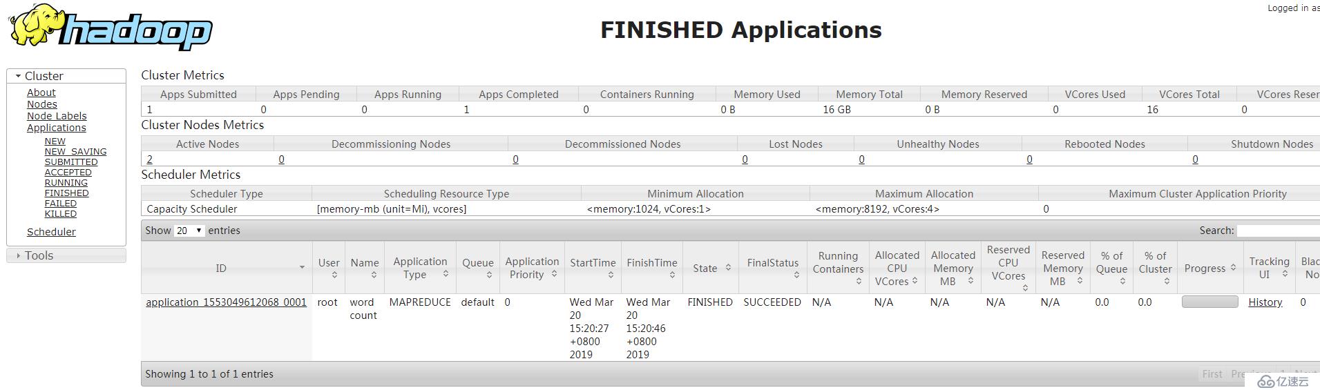 hadoop 3.0.0 安装配置