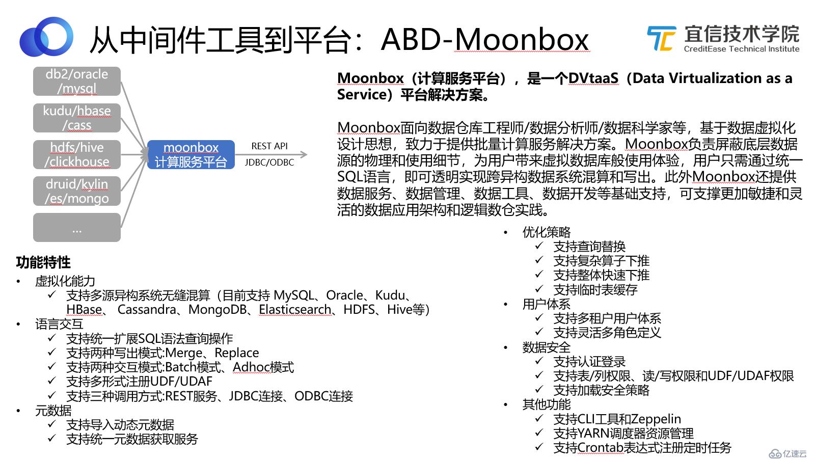 数据中台：宜信敏捷数据中台建设实践|分享实录