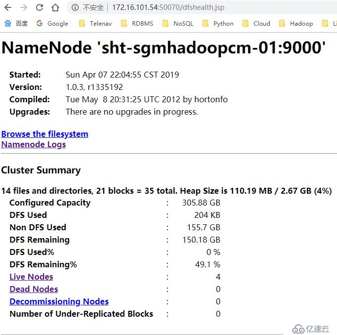 Hadoop+hbase节点删除和添加