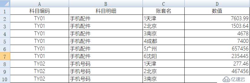 Excel 行列转换的最简方法