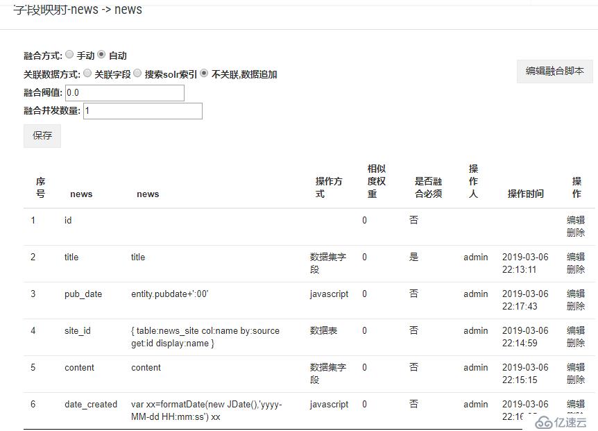 GoldData将采集数据融合到两张关联关系表