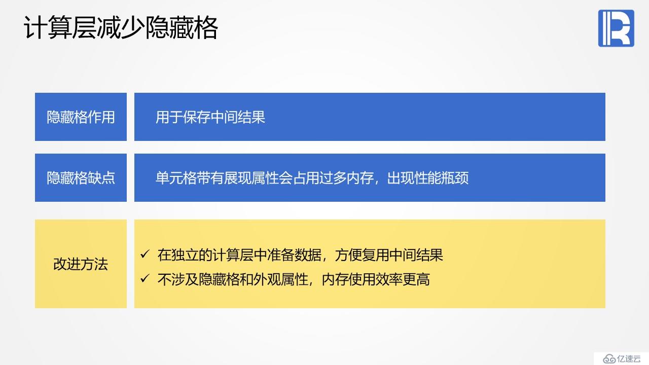 报表性能优化