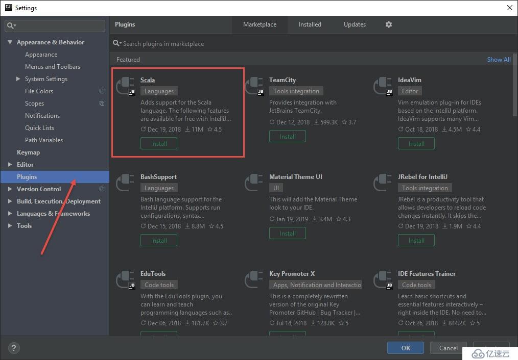 IntelliJ IDEA 安装 Scala 插件