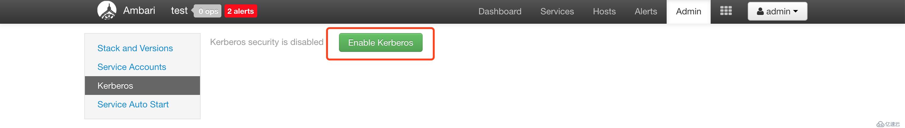 Ambari2.6.2集成Kerberos