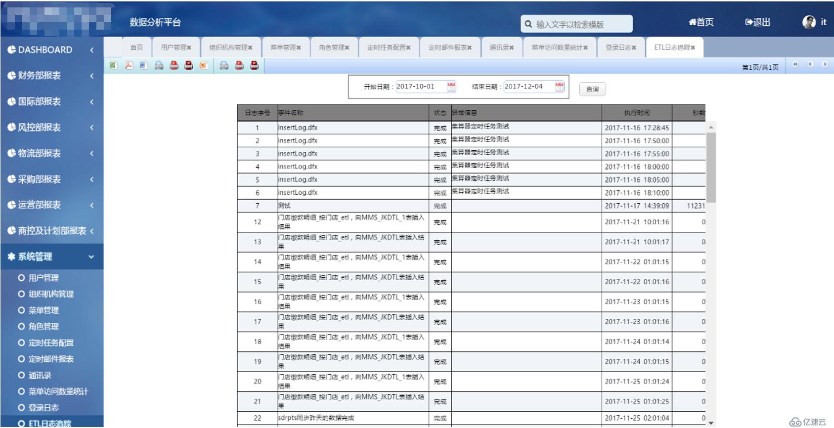 基于文件系统实现可追加的数据集市