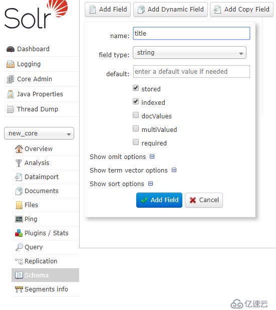 solr7.4创建core，导入MySQL数据，中文分词