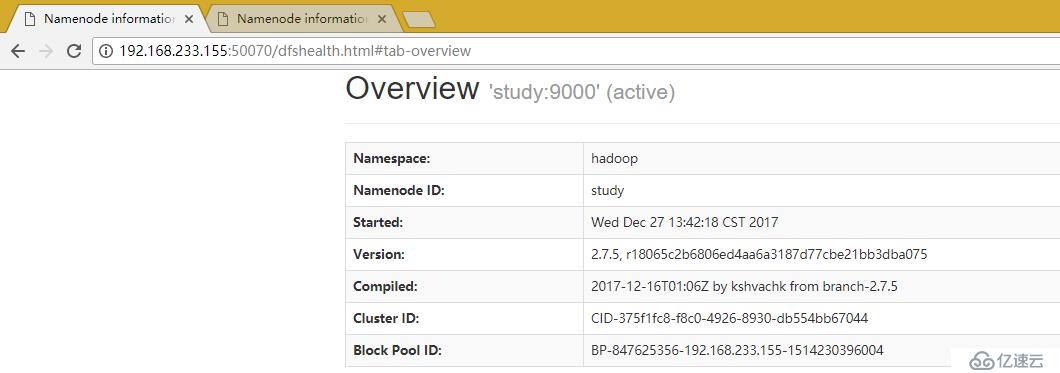 hdfs--hadoop--双namenode三datanode