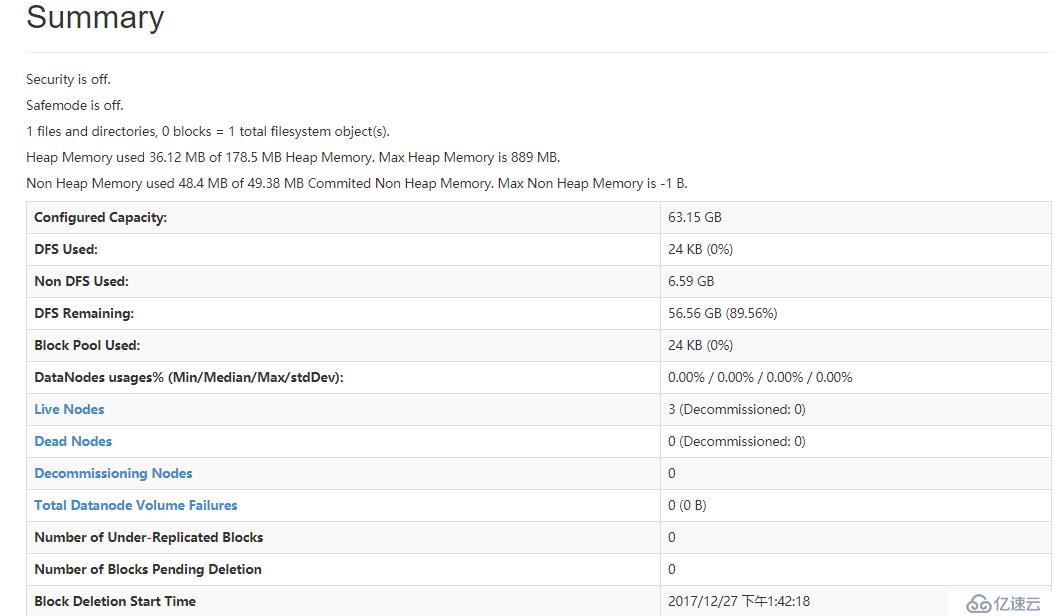 hdfs--hadoop--双namenode三datanode