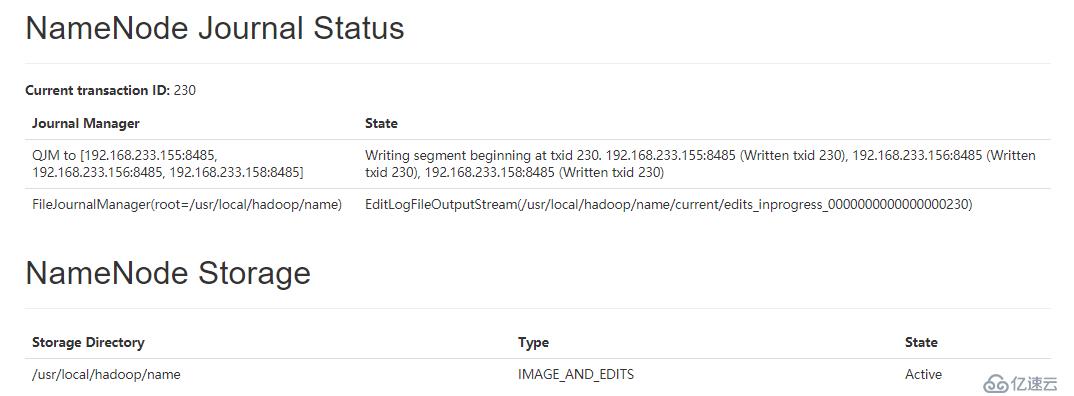 hdfs--hadoop--双namenode三datanode