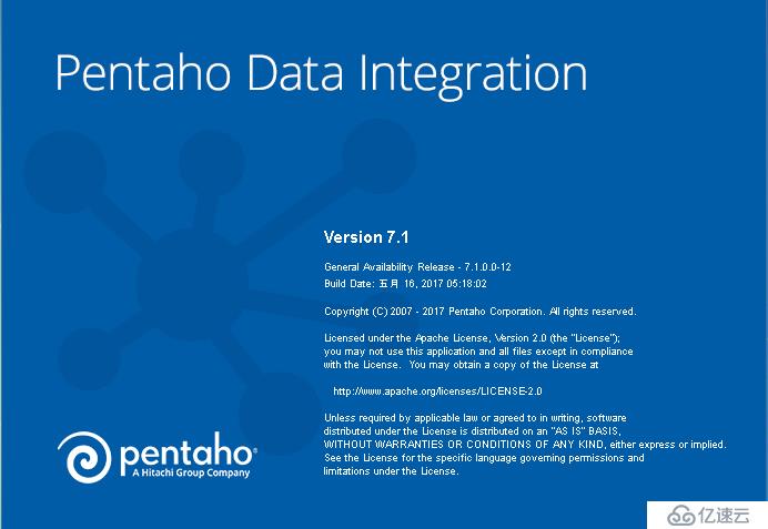 Pentaho Data Integration 7.1(kettle) 安装手册