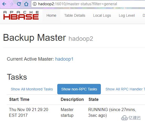 HBase 高可用搭建