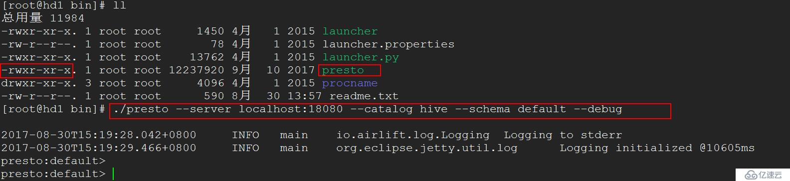 presto集群安装&整合hive|mysql|jdbc