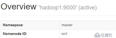 HA 模式下的 Hadoop2.7.4+ZooKeeper3.4.10搭建