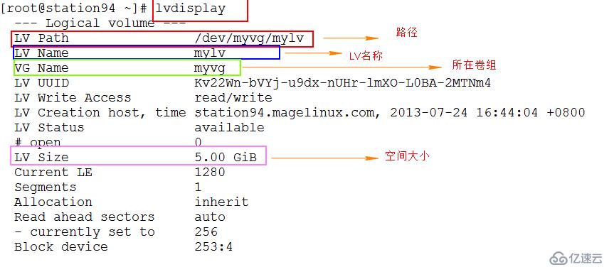 LVM邏輯盤卷管理