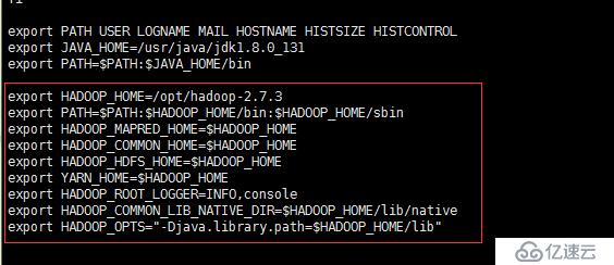 安装Hadoop2.7.3
