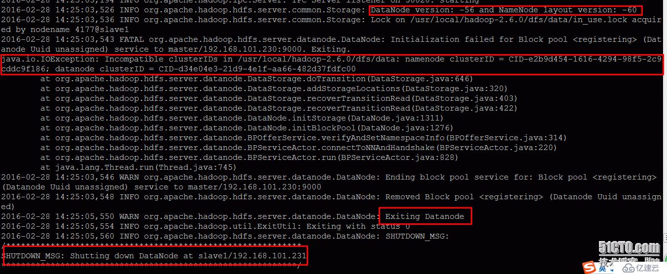 Hadoop2.6中DataNode服务未启动怎么办