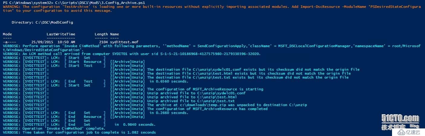 Powershell DSC 5.0 - 资源的使用