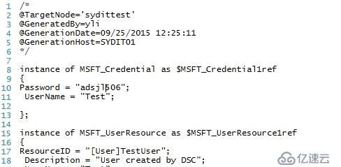 Powershell DSC 5.0 - 資源的使用