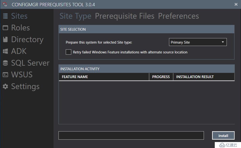 CMPT1.ConfigMgr Prerequisites Tool简介