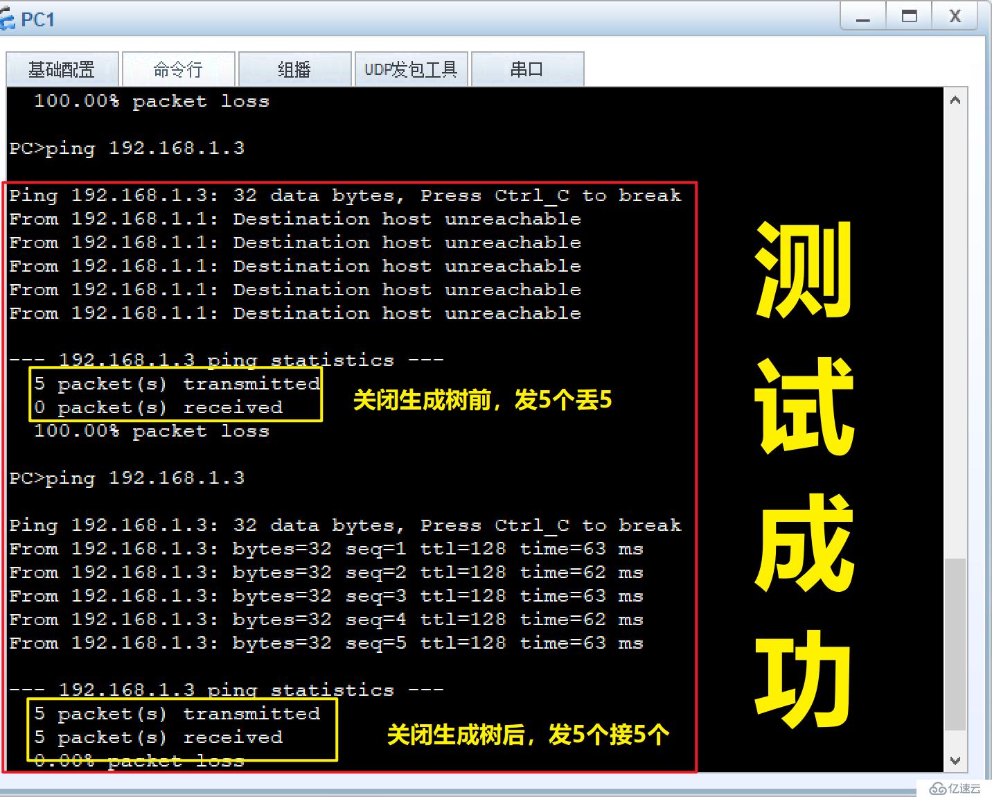 实现跨交换机的相同vlan与Trunk的互通