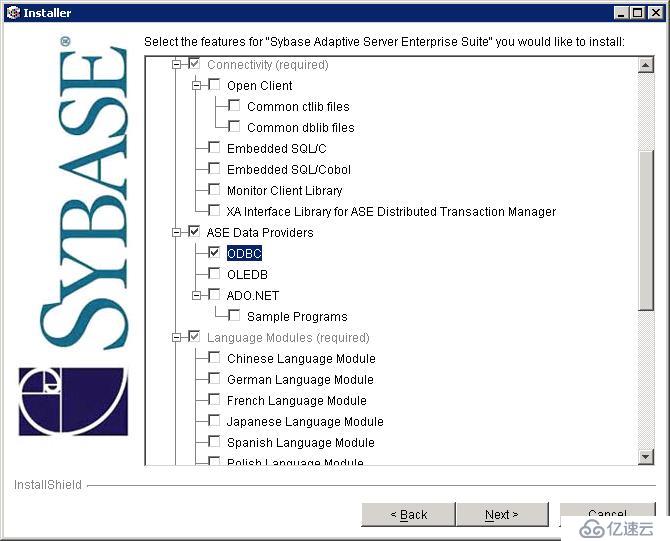 WINDOW环境下SAP Sybase ASE 数据库中的 ODBC 驱动安装